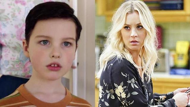 Kaley Cuoco y su cameo en El joven Sheldon.