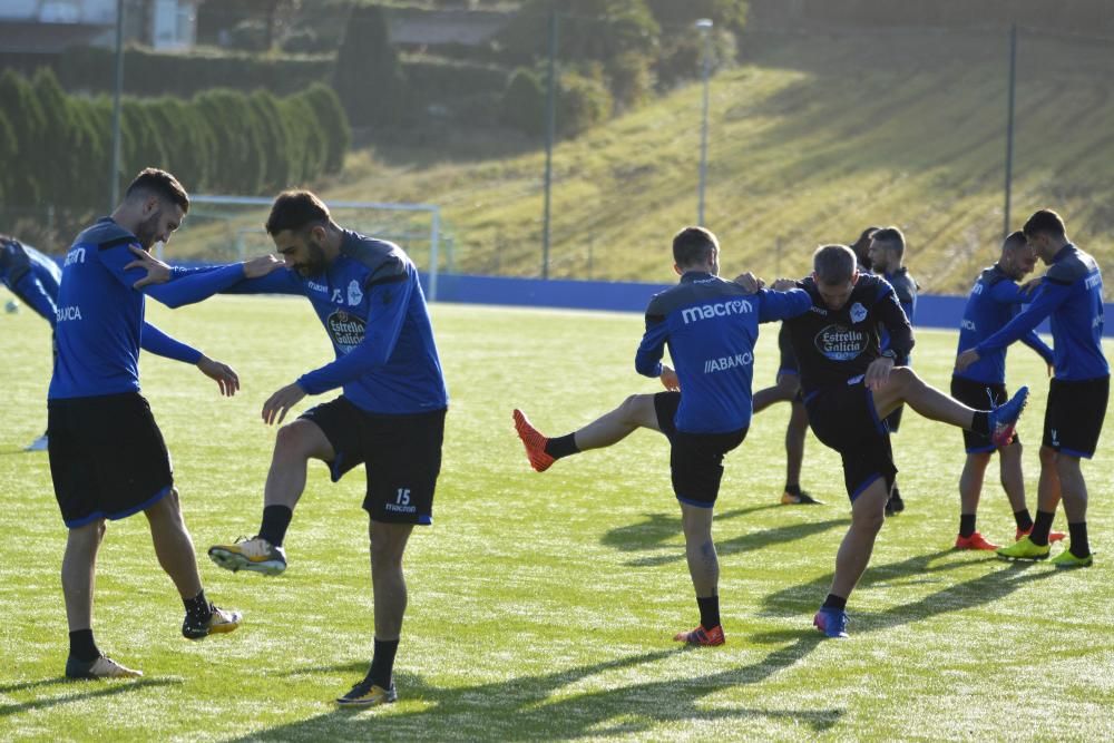 Entrenamiento del Deportivo 20 de octubre