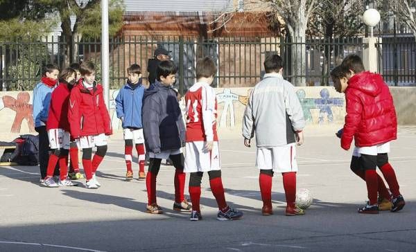 FÚTBOL SALA: La Almozara CP-Josefa Amar y Borbo (serie primera benjamín) / La Almozara-Recarte y Ornat (primera alevín)  / Santo Domingo-Hermanos (serie segundo alevín)