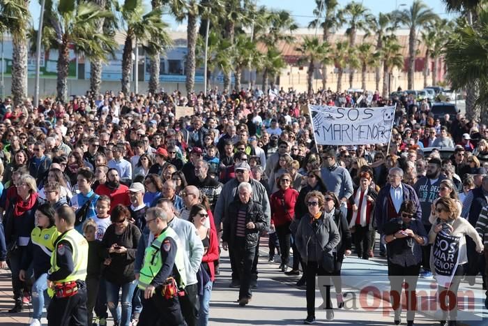 Los Alcázares se echa a la calle para exigir soluciones a las inundaciones