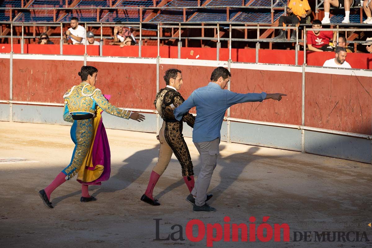 Segunda novillada de la Feria del Arroz en Calasparra (José Rojo, Pedro Gallego y Diego García)