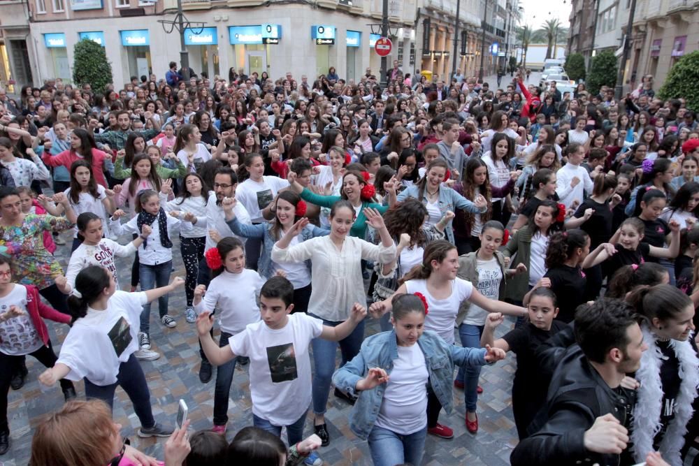 Flashmob por el Día de la Danza en Cartagena