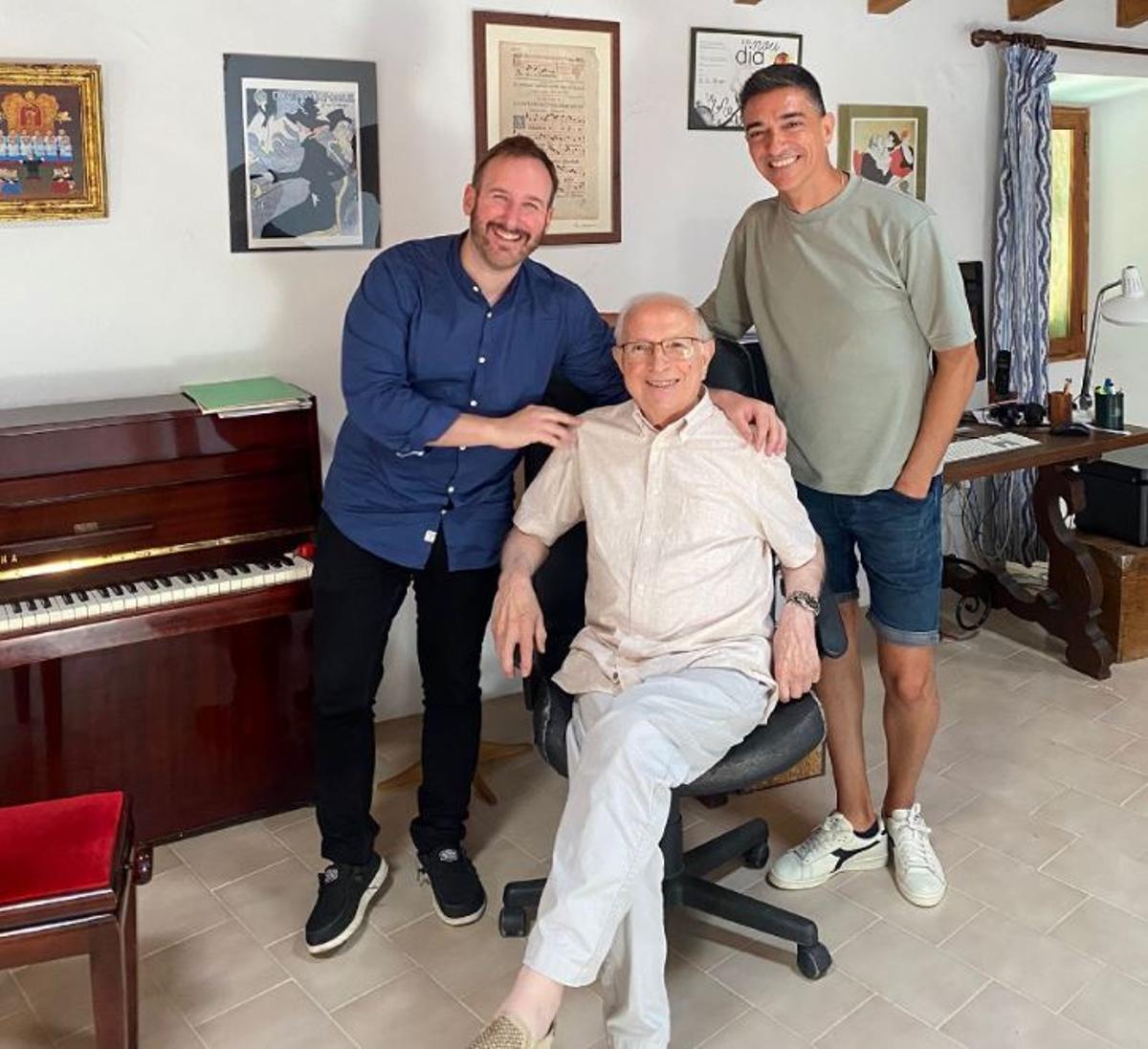 Baltasar Bibiloni, con Tomeu Bibiloni