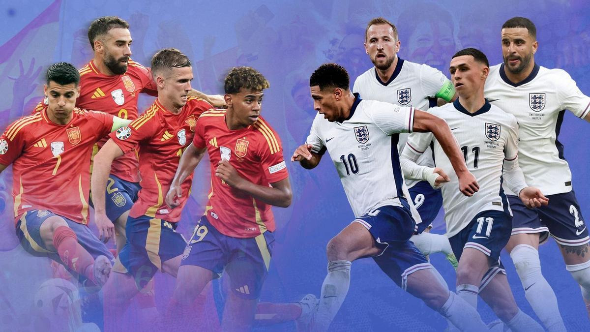 España - Inglaterra, la final de la Eurocopa en RTVE.