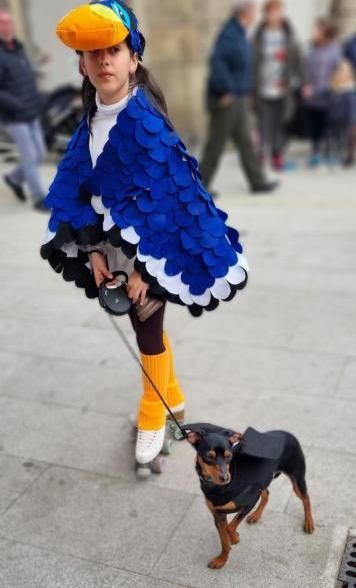 Daniella Hervés, Zazú, con su perro Eros.