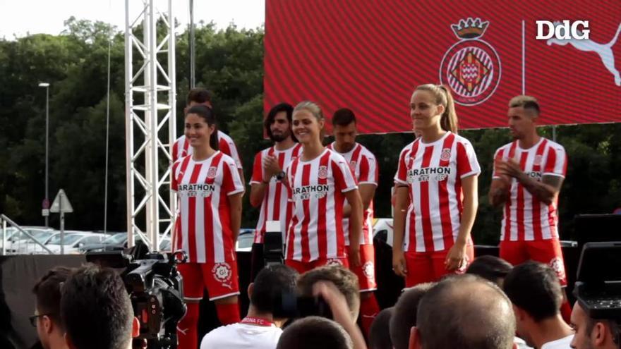 El Girona FC presenta l'equipació per a la temporada 2019-2020