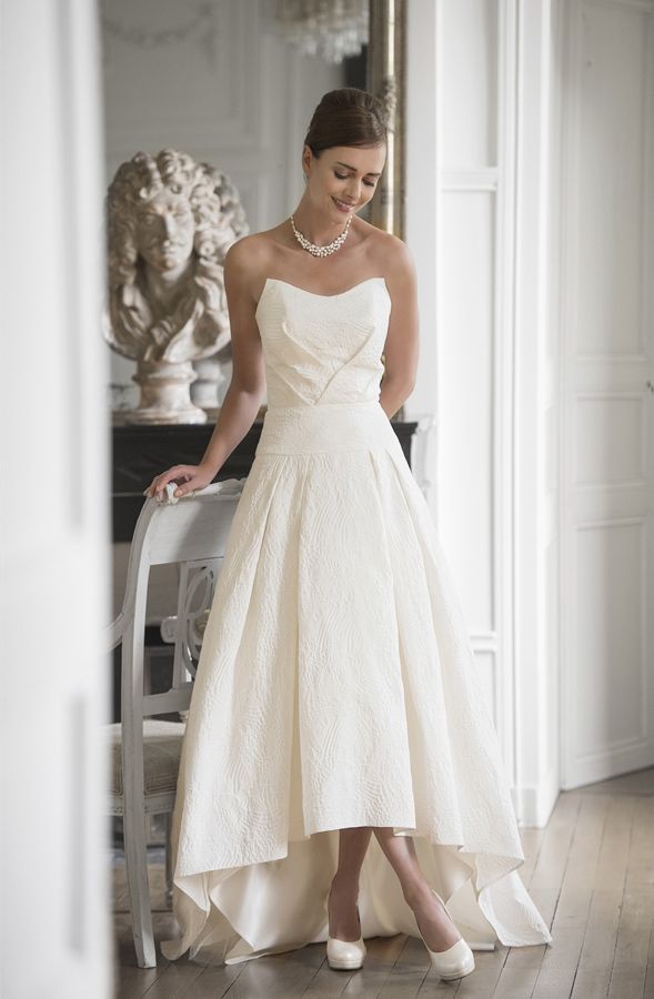 Vestidos de novia sencillos y bonitos: elegante y limpio en su diseño