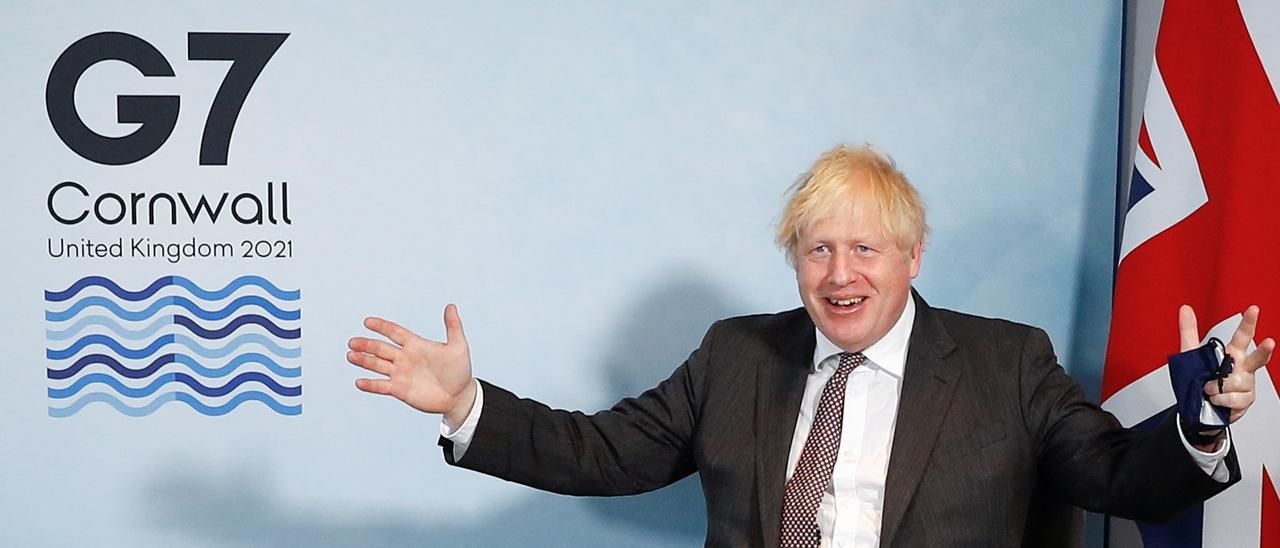 El primer ministro británico, Boris Johnson