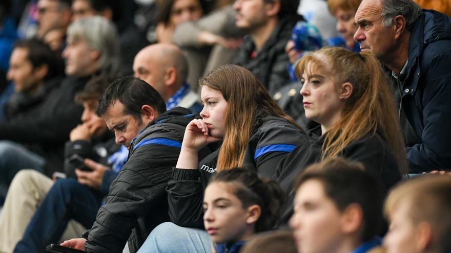 La afición en el Dépor - Sestao