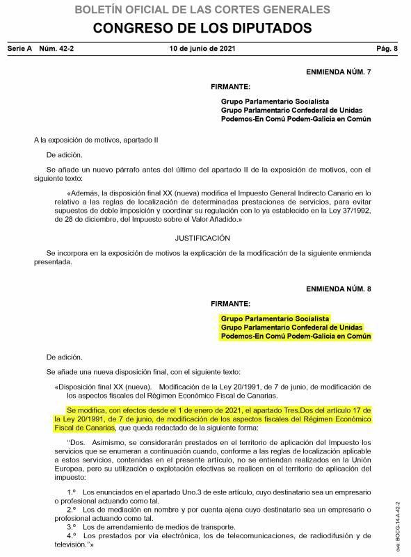 PSOE y Podemos en Madrid cambian la RIC y de nuevo no avisan a Canarias 