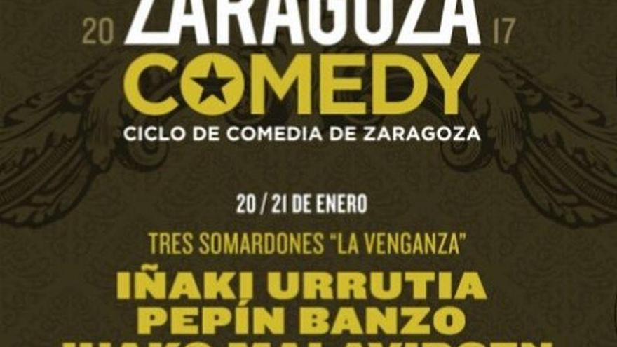 La risa desembarca en la capital aragonesa con el Zaragoza Comedy