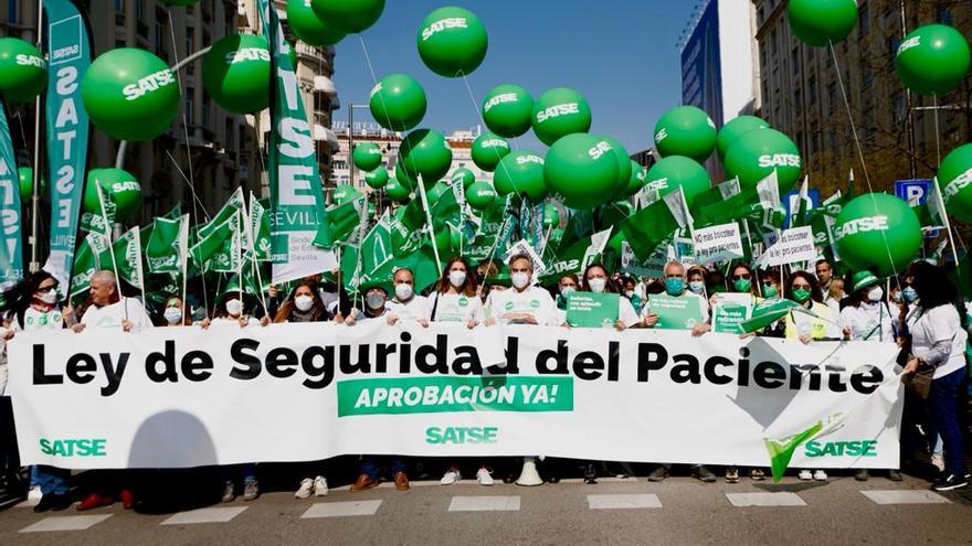 La manifestación ha tenido representación de todas las comunidades autónomas, así como de Ceuta y Melilla.