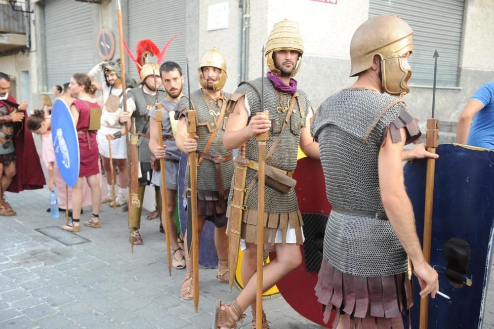 Desfile de Íberos y Romanos en Fortuna