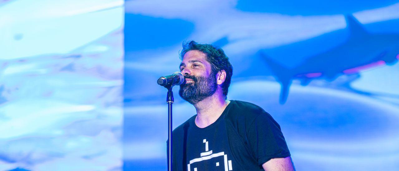 Pau Debon, el cantante de Antònia Font en el concierto del sábado en València