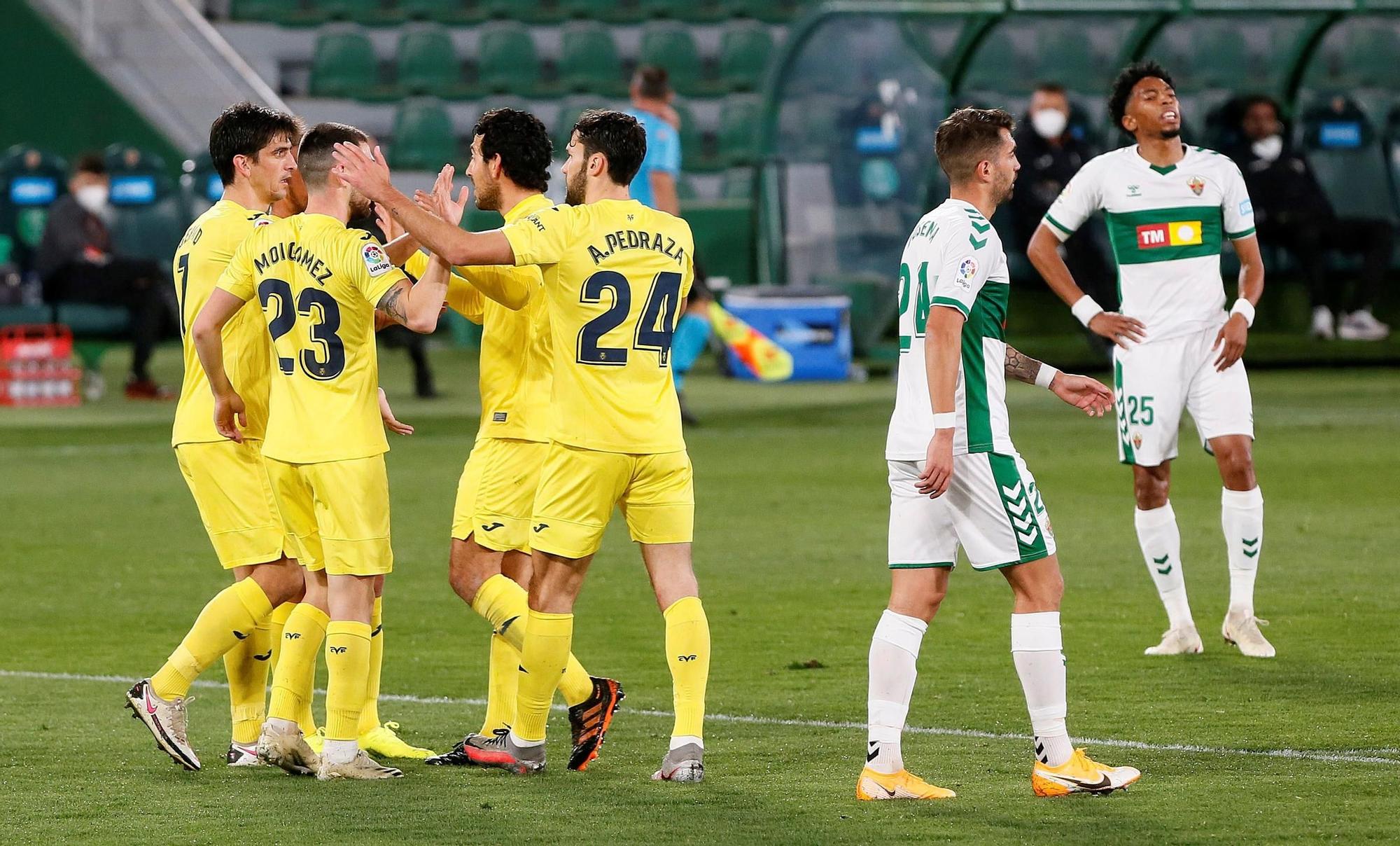 Elche CF - Villarreal, las imágenes del partido