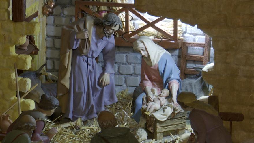 Roban el niño Jesús del belén de Sant Vicent del Raspeig y piden 2.000 euros para devolverlo intacto