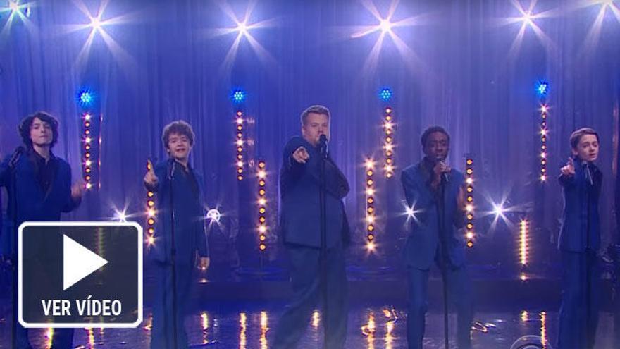 Los niños de &#039;Stranger Things&#039; se lucen cantando a lo &#039;Jackson 5&#039;