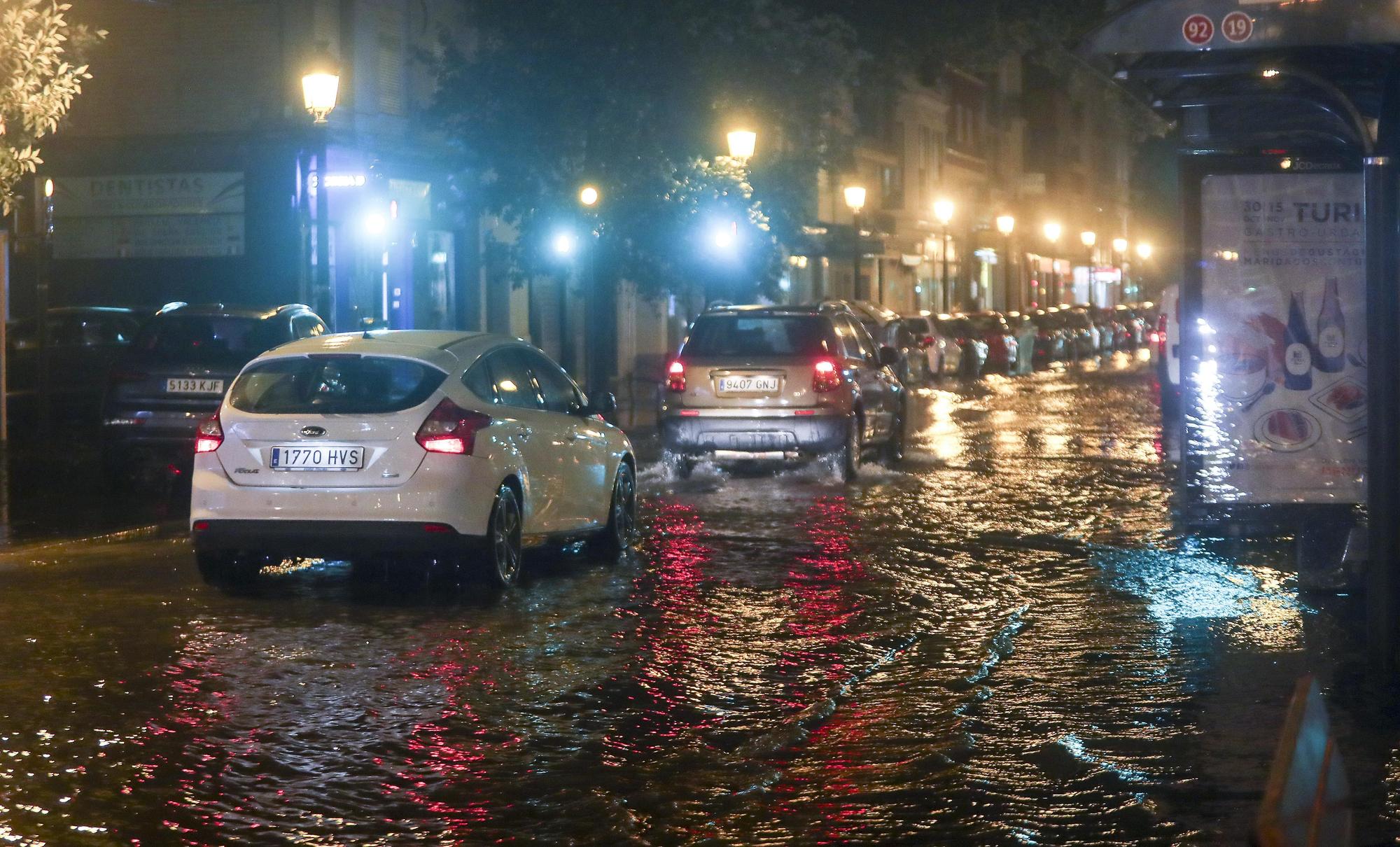 El temporal inunda El Cabanyal