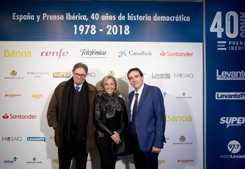 Photocall de la gala del 40 aniversario de Prensa Ibérica en Levante-EMV