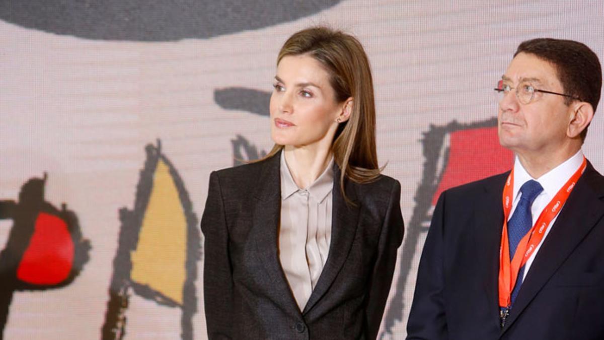 Doña Letizia en Fitur 2015