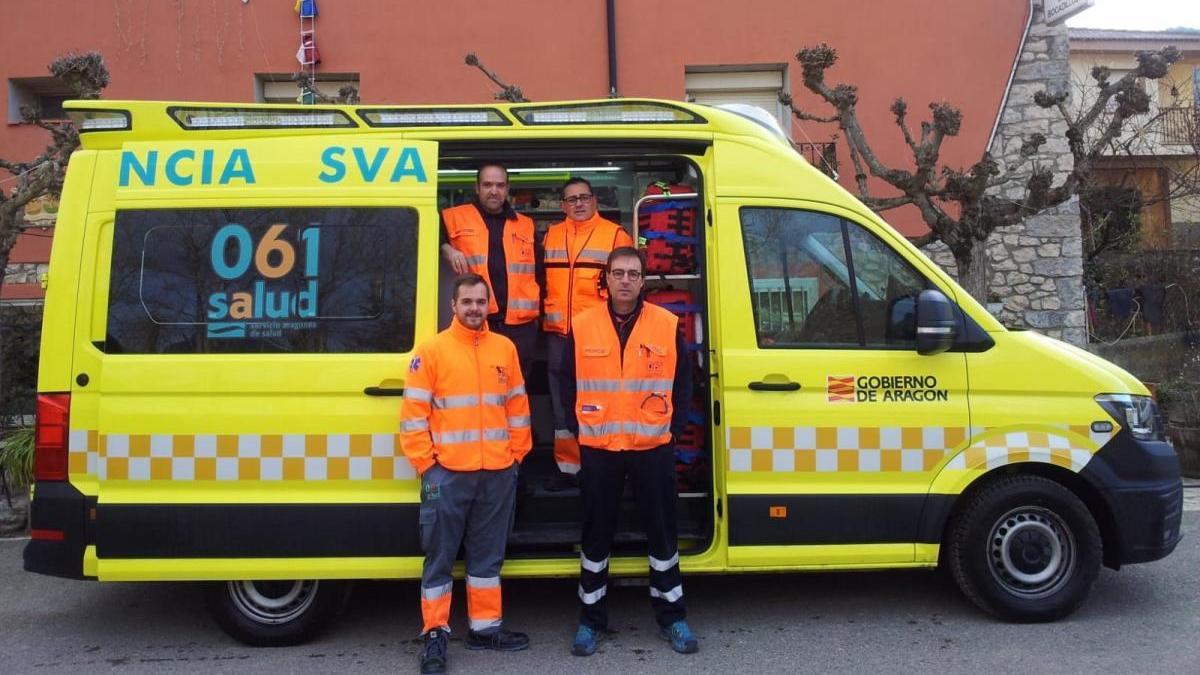 El Sobrarbe y la Ribagorza ya tienen una ambulancia para emergencias