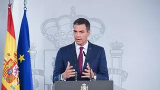 Sánchez sobre la compra de STC en Telefónica: "El límite para la inversión extranjera es la protección de nuestros intereses nacionales"
