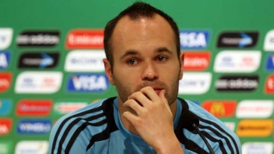 Iniesta: "Nosotros sólo pensamos en jugar"