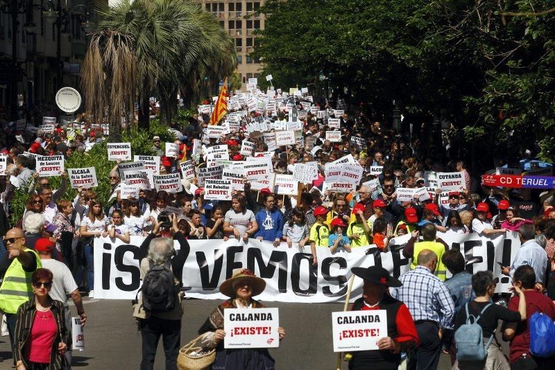 Manifestación: 'Salvemos Teruel'