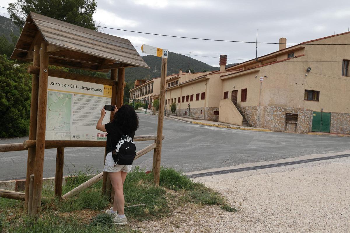 El antiguo hotel del Xorret de Catí, este miércoles