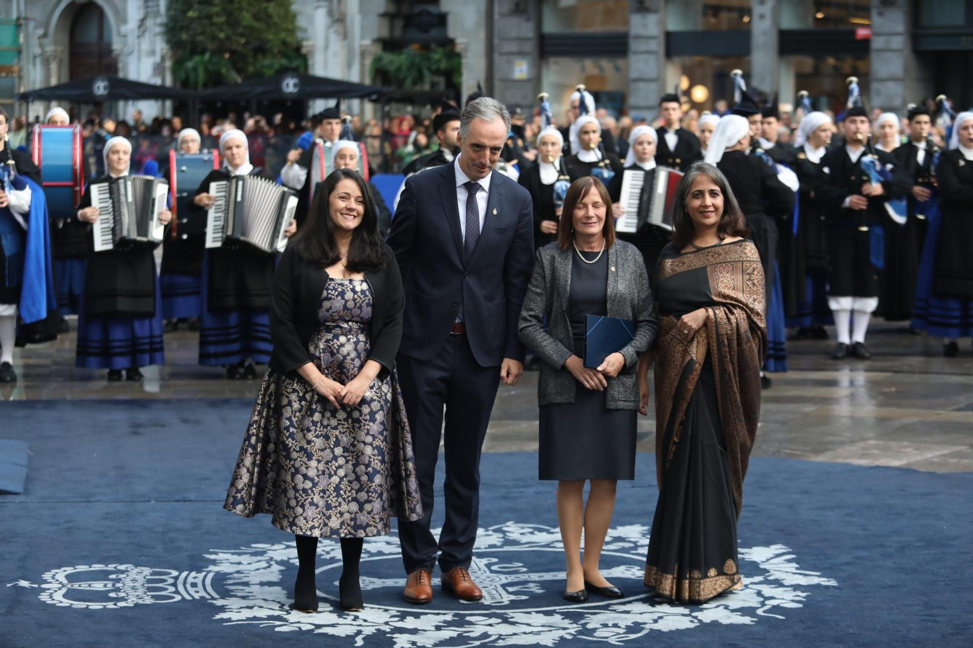 EN IMÁGENES: Así fue la alfombra azul de los Premios Princesa de Asturias 2023