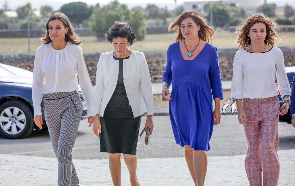 La reina Letizia visita el centro de formación de Son Llebre