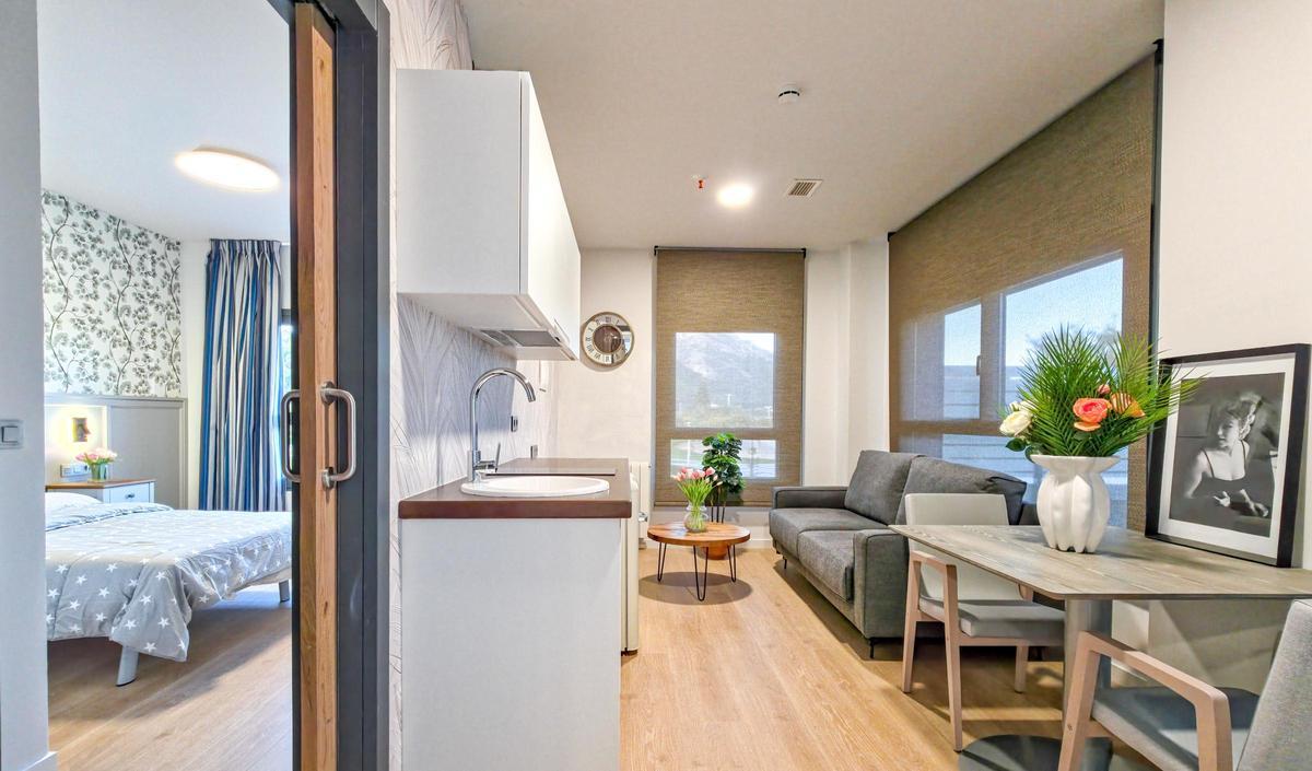 aLa nueva residencia de ancianos Vitalia Gandía, en Valencia, se caracteriza por un modelo más hogareño y personalizado.