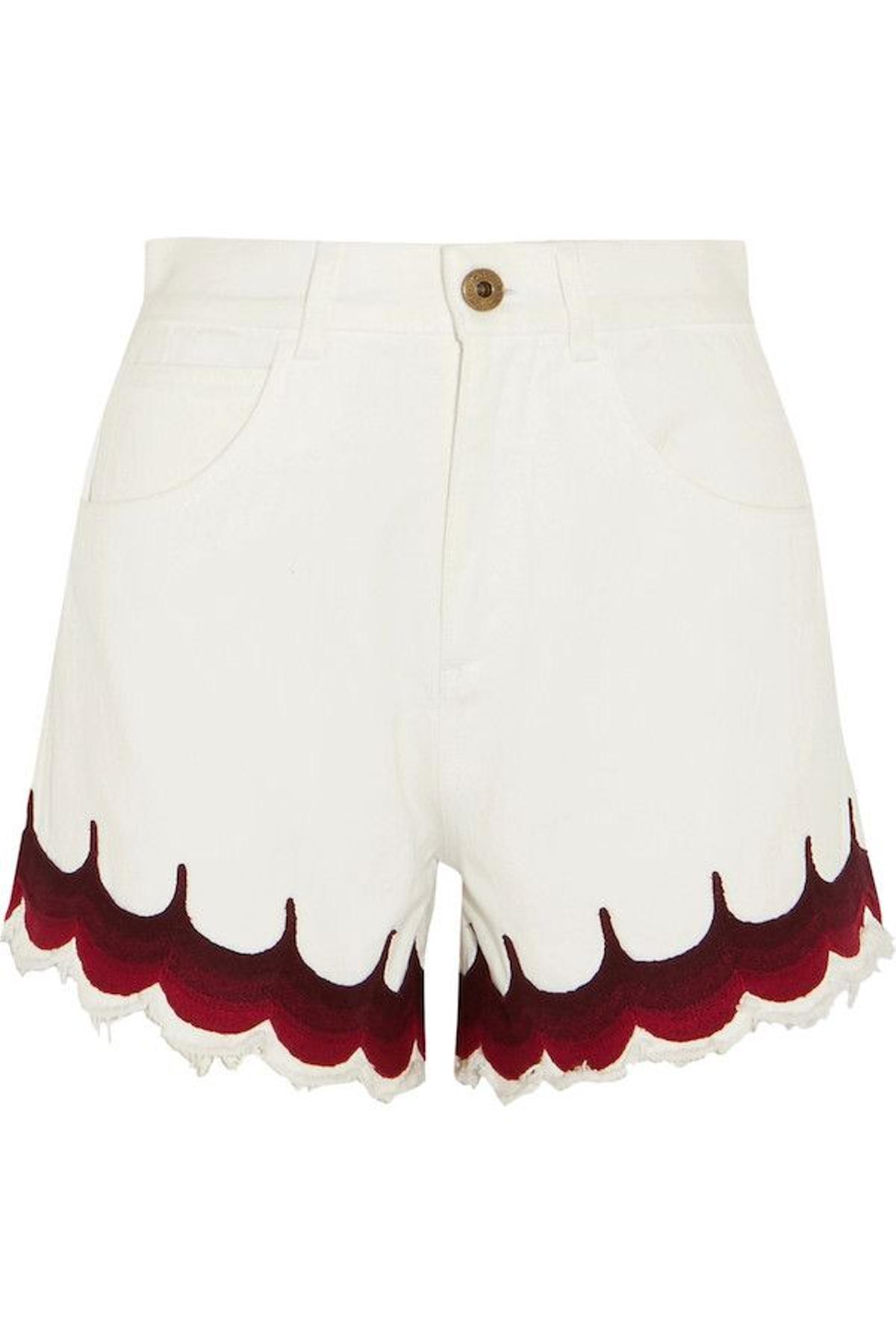 Shorts de talle alto, de Chloé