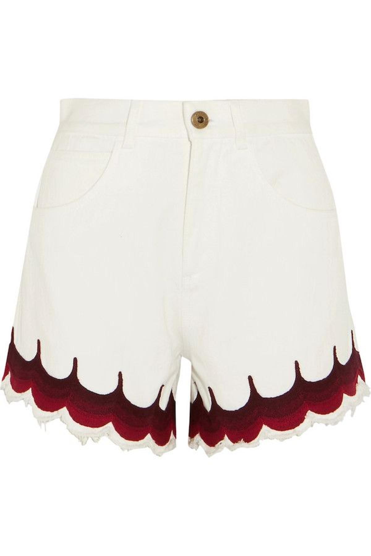 Shorts de talle alto, de Chloé