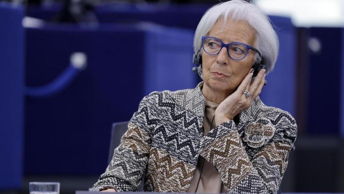 La presidenta del Banco Central Europeo, Christine Lagarde. / EFE