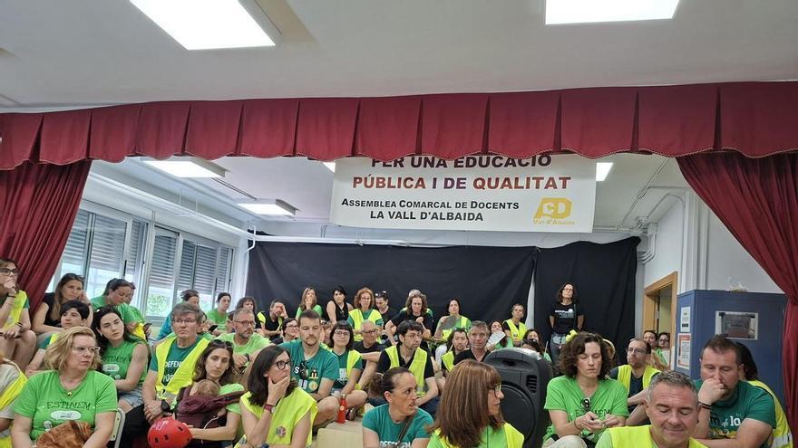"Si no hay acuerdo, acabaremos el curso como podamos y en septiembre retomaremos las movilizaciones"