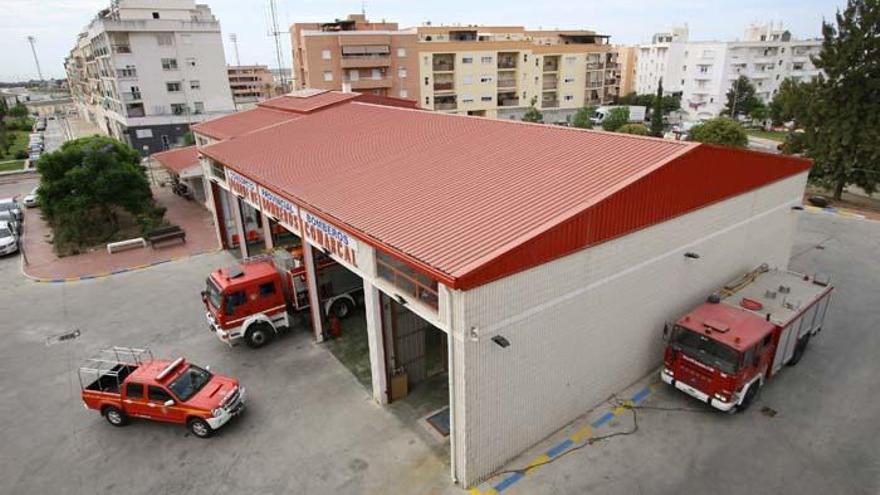 Un parque de bomberos adscrito al Consorcio de Bomberos.