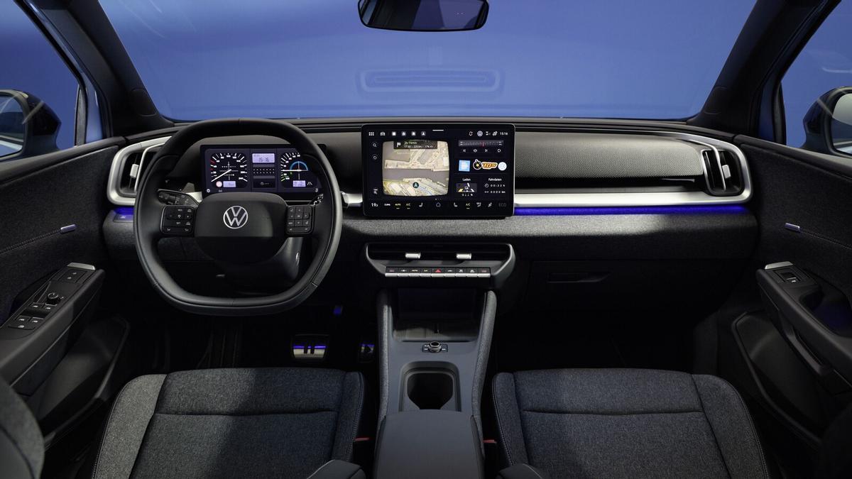 Interior del Volkswagen ID Cross