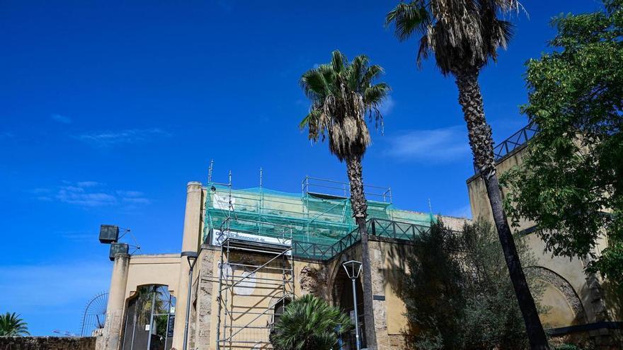 Palma inicia la reparación de un tramo de la muralla del Puig de Sant Pere tras años de deterioro