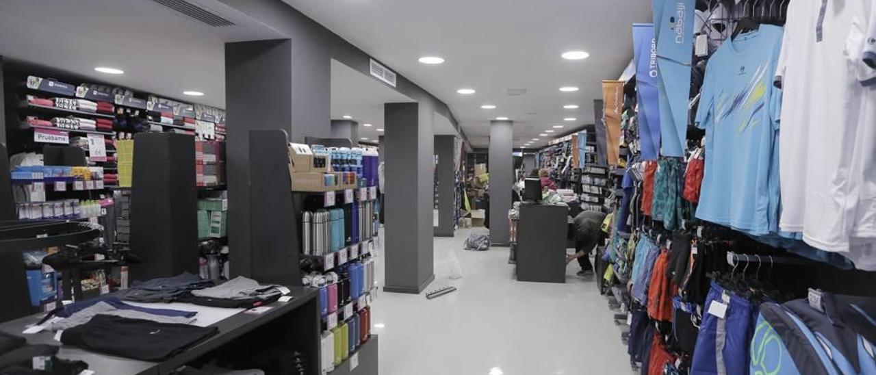 Imagen del interior de la tienda ubicada en la avenida Jaume III.