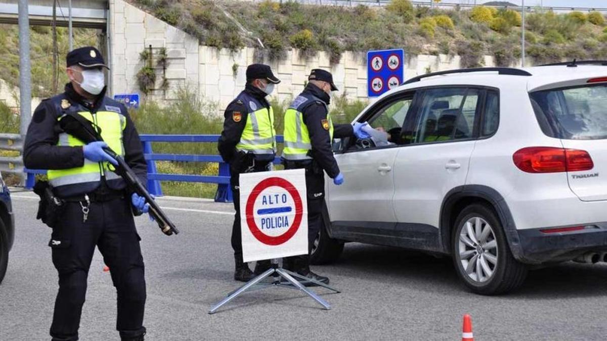 Agentes de la Policía Nacional de Málaga.