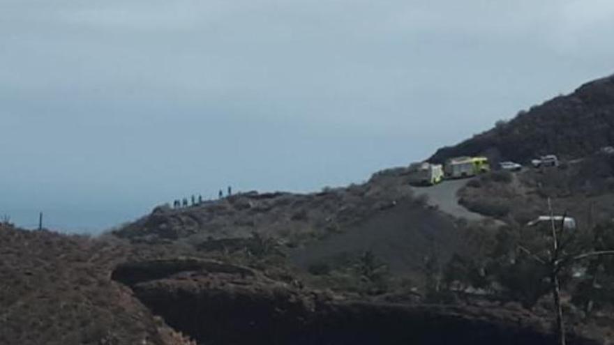 Hallado un cadáver en la Sima de Jinámar.