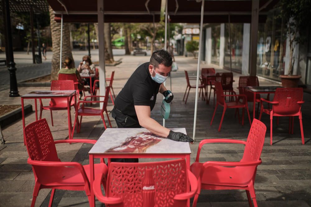 Los comercios de La Gomera abren en la desescalada