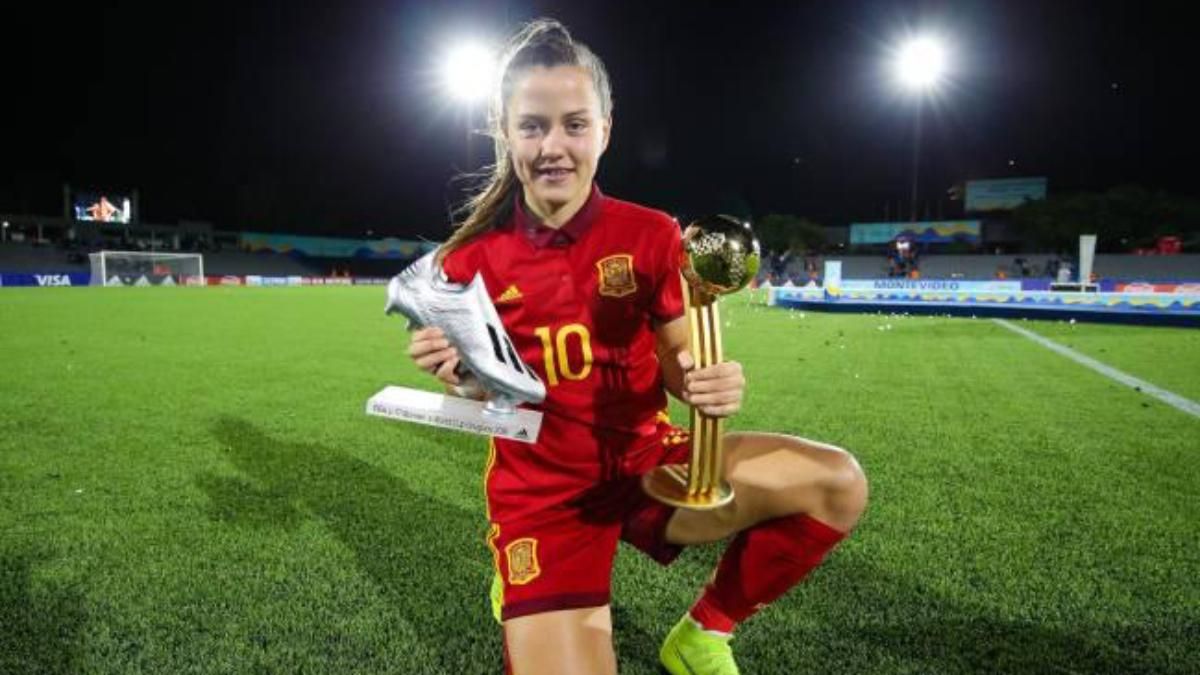 Claudia Pina fue la mejor jugadora del Mundial sub-17 en 2018