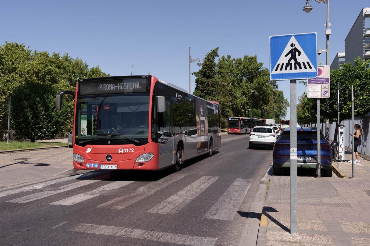 el transporte urbano de Mérida.