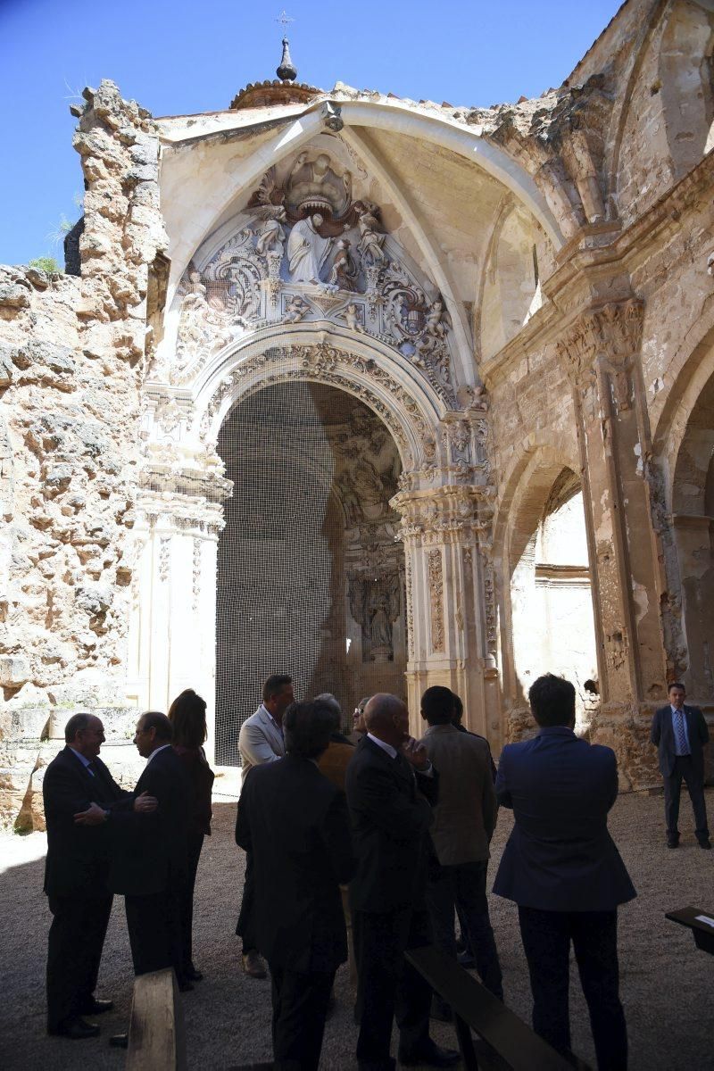 Inauguración de la iglesia del Monasterio de Piedra