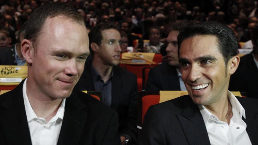 Froome y Contador