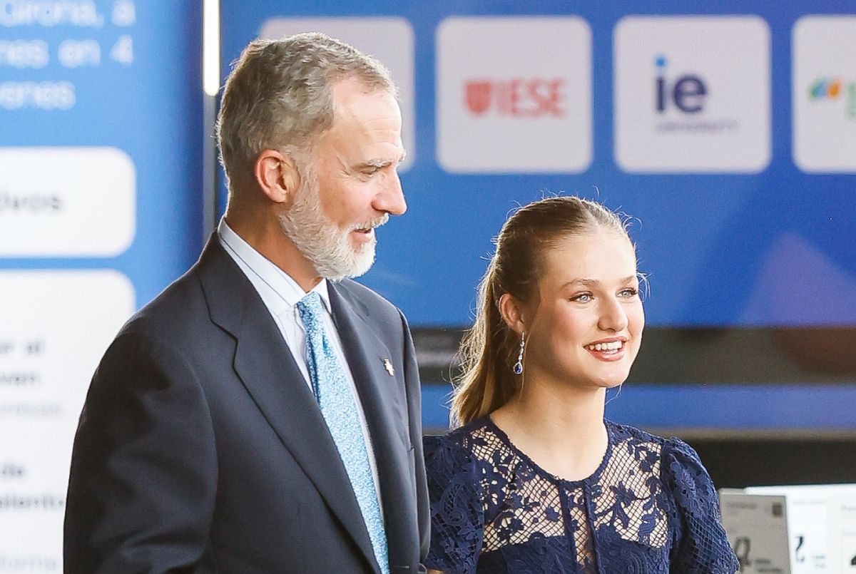 La princesa Leonor preside los Premios Princesa de Girona 2024 con el rey Felipe VI