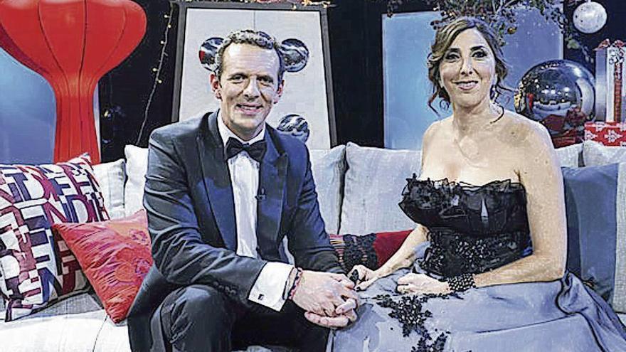 Joaquín Prat y Paz Padilla presentarán hoy la gala de Nochebuena de Telecinco. // L.O.