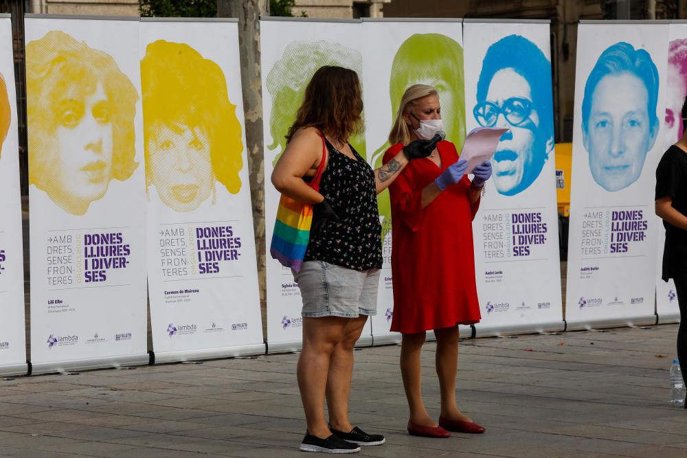 Lambda cierra en València el proyecto "Km por la diversidad y los derechos de las mujeres LTB"